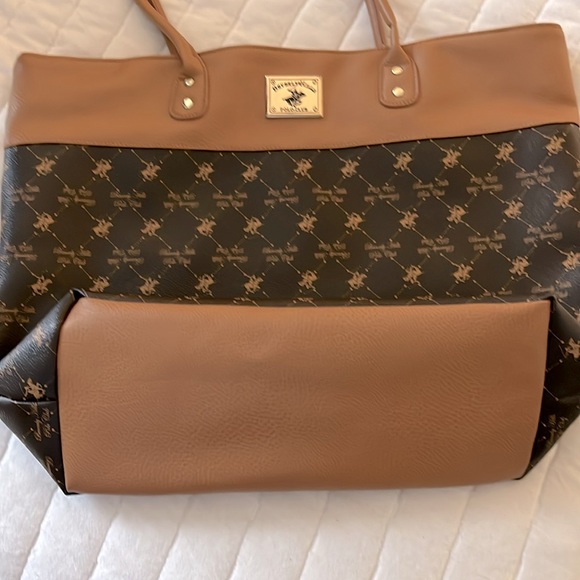 Beverly Hills Polo Club Brown Women’s Shoulder Purse - Picture 4 of 6